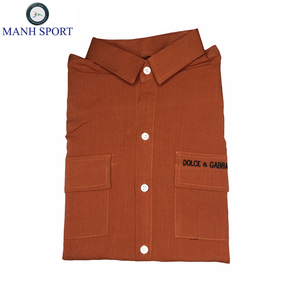 Áo Sơ Mi Nam Dài Tay Màu Đen Có Túi Chất Vải Đũi Xước Chống Nhăn Form Body [12] | BigBuy360 - bigbuy360.vn