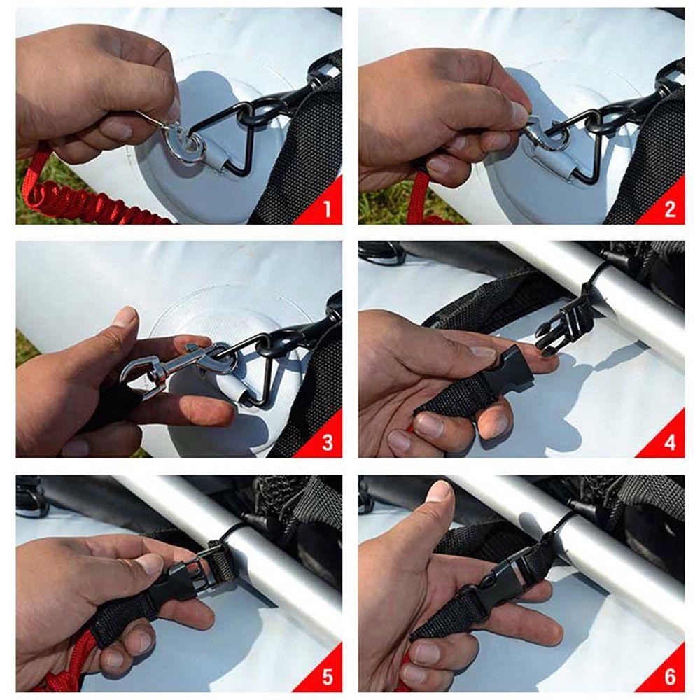 ZAIJIE24 Dây Buộc Mái Chèo Thuyền Chống Mất An Toàn