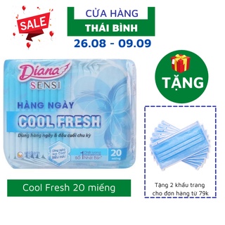 Băng vệ sinh hàng ngày Diana Sensi Cool Fresh