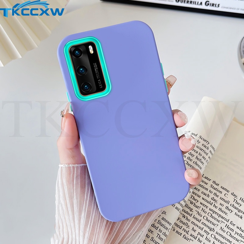 Ốp Điện Thoại Silicon Mềm Chống Sốc 3 Trong 1 Cho Samsung Galaxy S22 Ultra S22 Plus S21 S20 FE A03 Core A50 A50S A30S