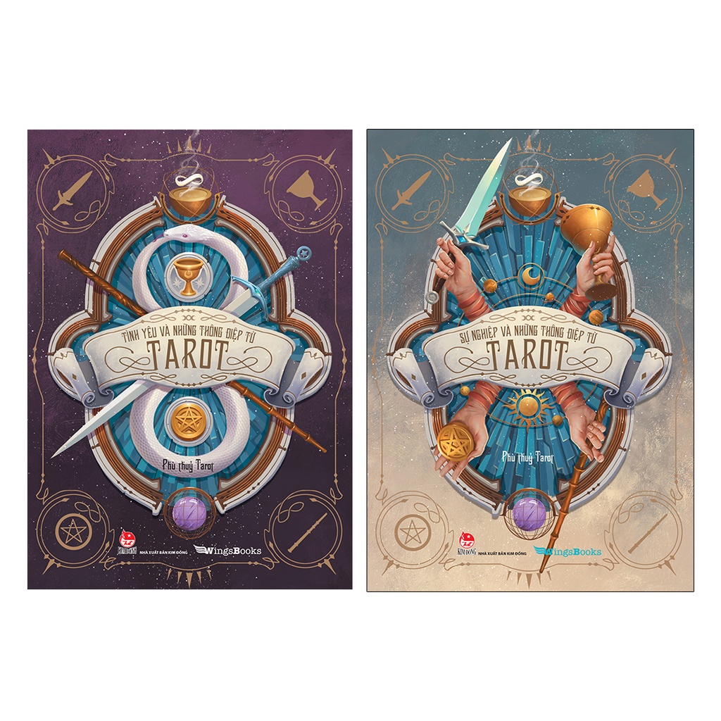 Sách Combo Những Thông Điệp Từ Tarot – Tình Yêu và Sự Nghiệp