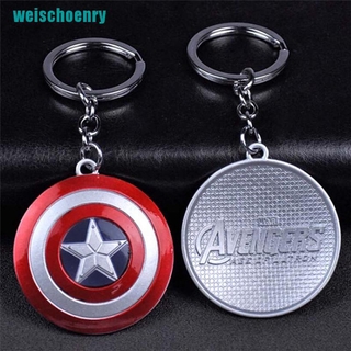 Ry●Móc Khóa Hình Khiên Captain America Giá Đỡ