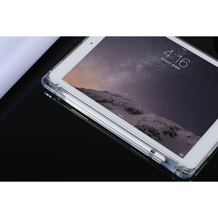 Case Dành Cho Ipad Air 4 / Air 5 10.9 Inch 2022 Pro 11 2018 Ốp Lưng Chống Sốc Trong Có Khe cho Pencil