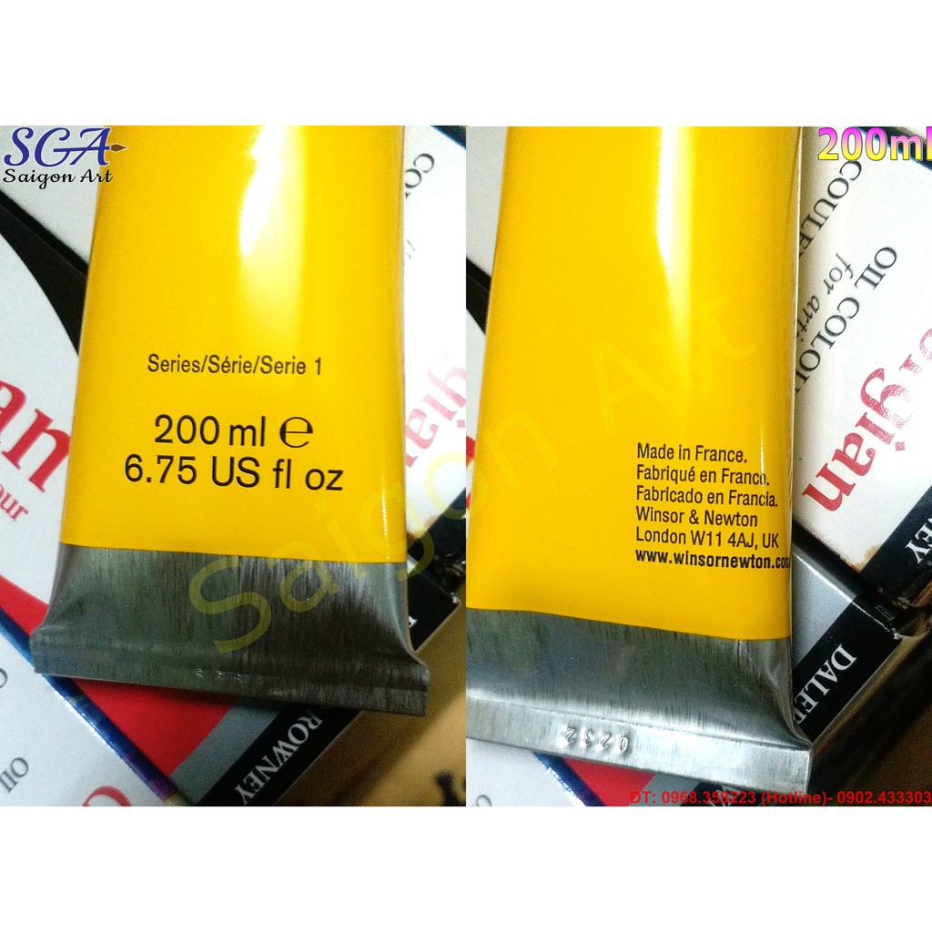 Sơn dầu Winsor & Newton dòng WINTON tuýp lớn 200ml