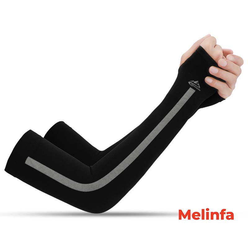 Ống tay áo chống nắng, bộ găng tay dài chống nắng, chống tia UV lên đến UPF50+mã VAA0062