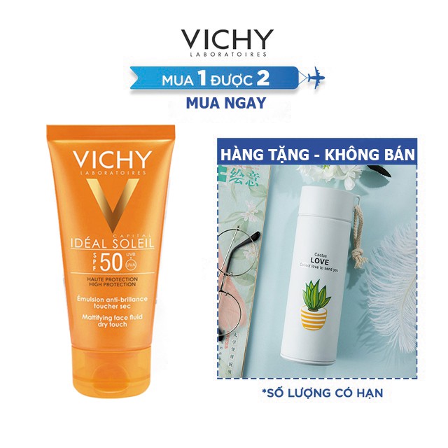 Kem Chống Nắng Vichy SPF 50 Ideal Soleil 50ml