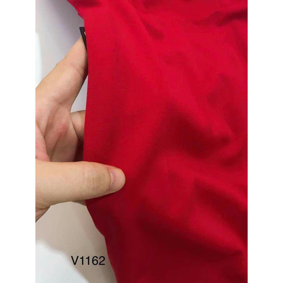 [ xả kho ] MiD Đầm body đỏ đính nơ ngực V1162 Mie Design kèm ảnh thật