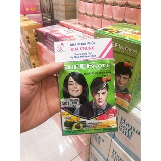 Gội đen tóc thảo dược Super Nova 30ml