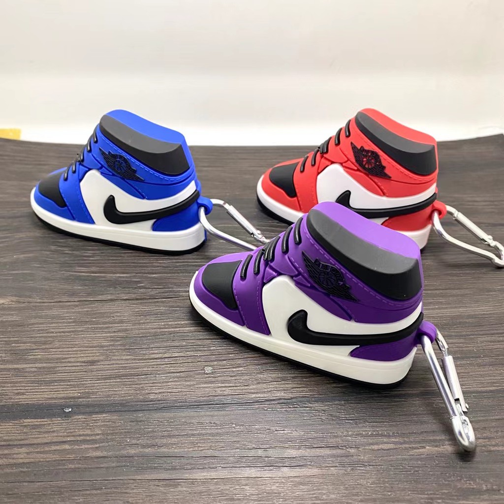 Vỏ Đựng Bảo Vệ Hộp Sạc Tai Nghe Airpods 1 / 2 Hình Chiếc Giày Nike