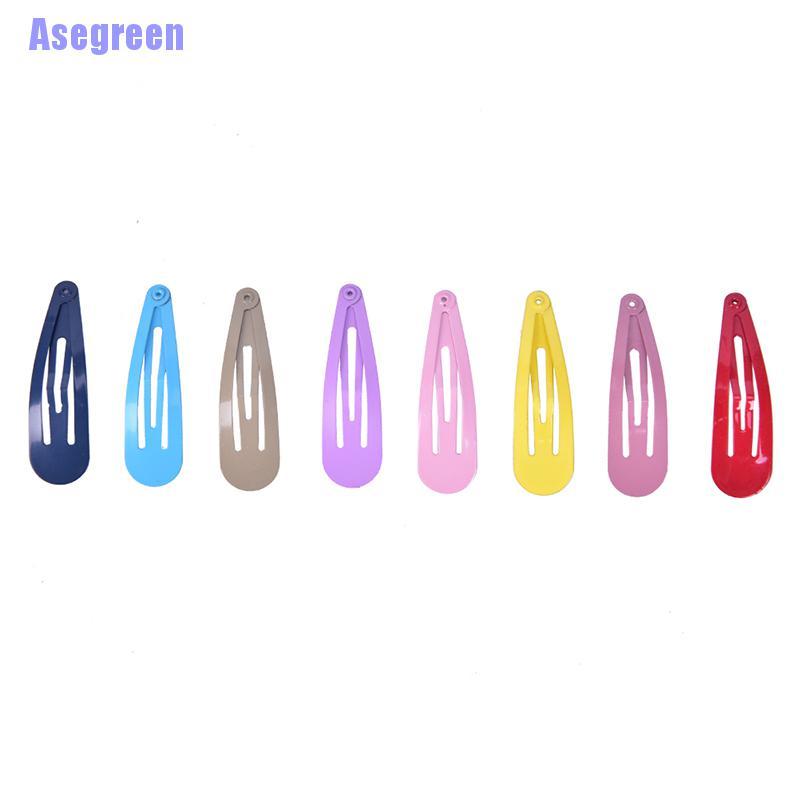 Set 50 Kẹp Tóc Kim Loại Nhiều Màu Sắc