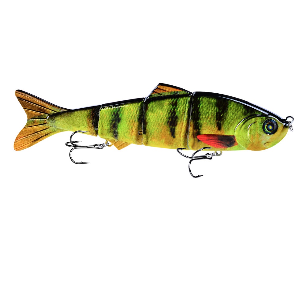 Mồi Câu Cá Nhân Tạo 4 Móc 15.56CM 38G 1-3M#