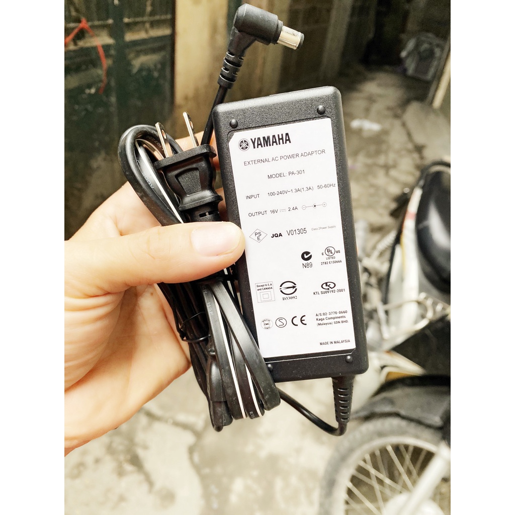 Bộ nguồn đàn Yamaha DGX-670 16V-2.4A bảo hành 12 tháng
