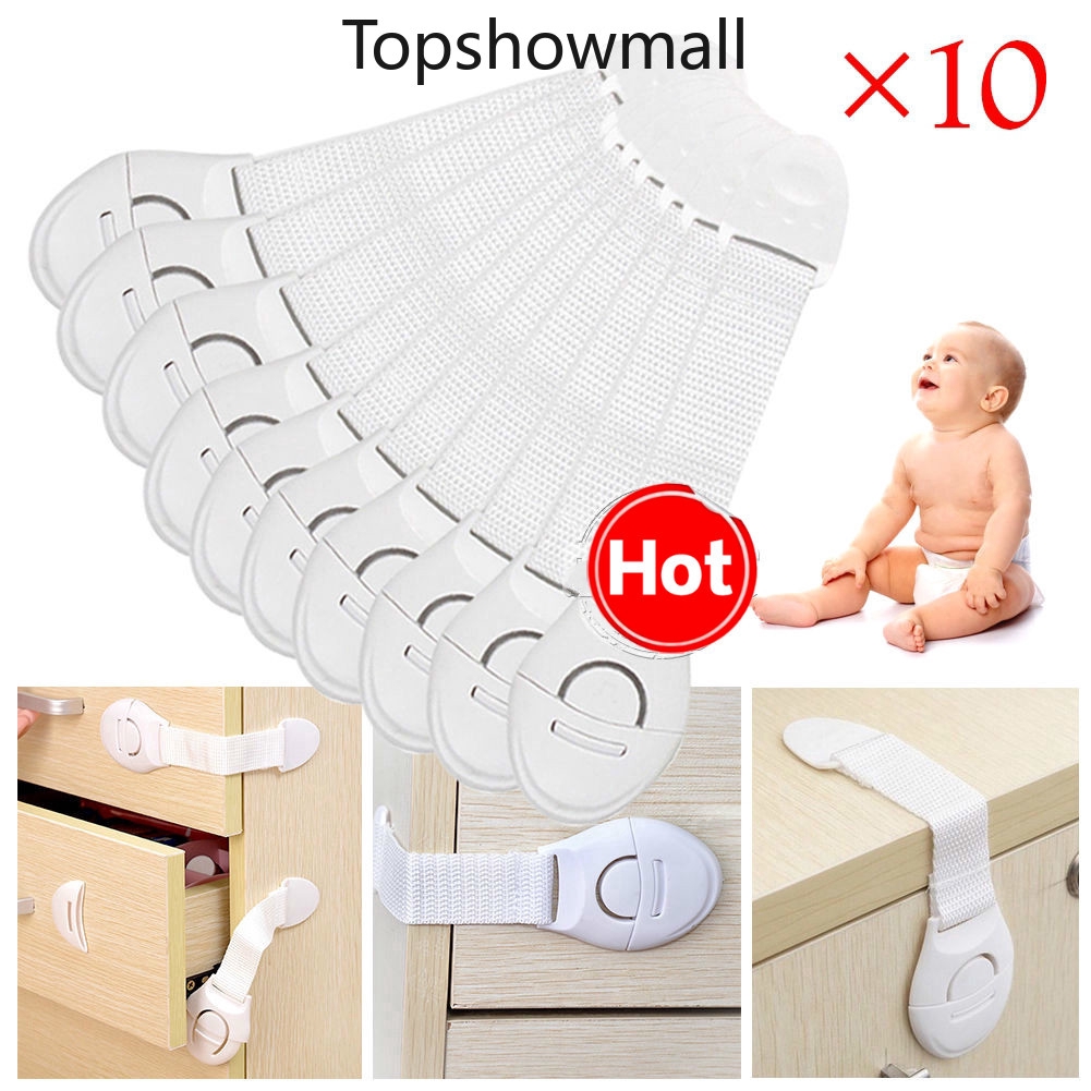 [topshowmall]  Một Bộ Khóa An Toàn Với 10 Em Bé