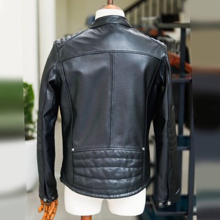 (ÁO DA THẬT 100%) ÁO DA BÒ CHẦN VAI