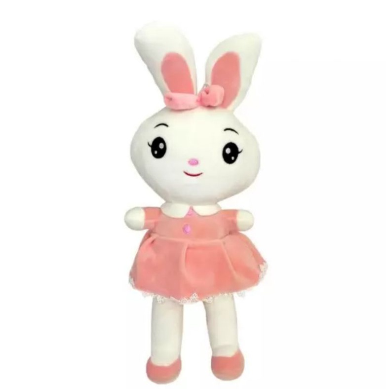 Gấu bông thỏ mặc váy