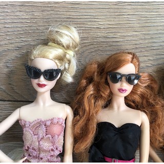 P2E- Mắt kính kính mát cho búp bê thời trang barbie bjd 1:6