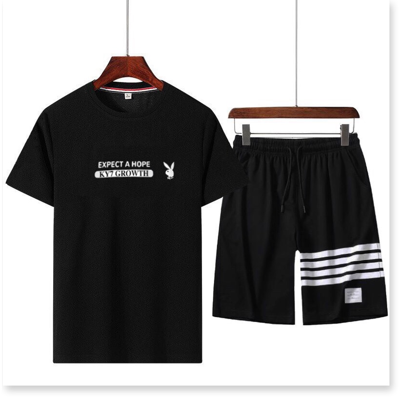 SET BỘ ĐỒ THUN HÈ CỰC CHẤT ÁO THUN QUẦN NGẮN HOT HOT THỜI TRANG MỚI THỜI TRANG KME FASHION