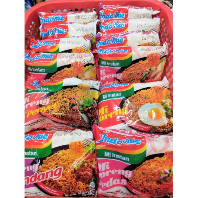 Combo 12 gói mỳ indomie mix vị