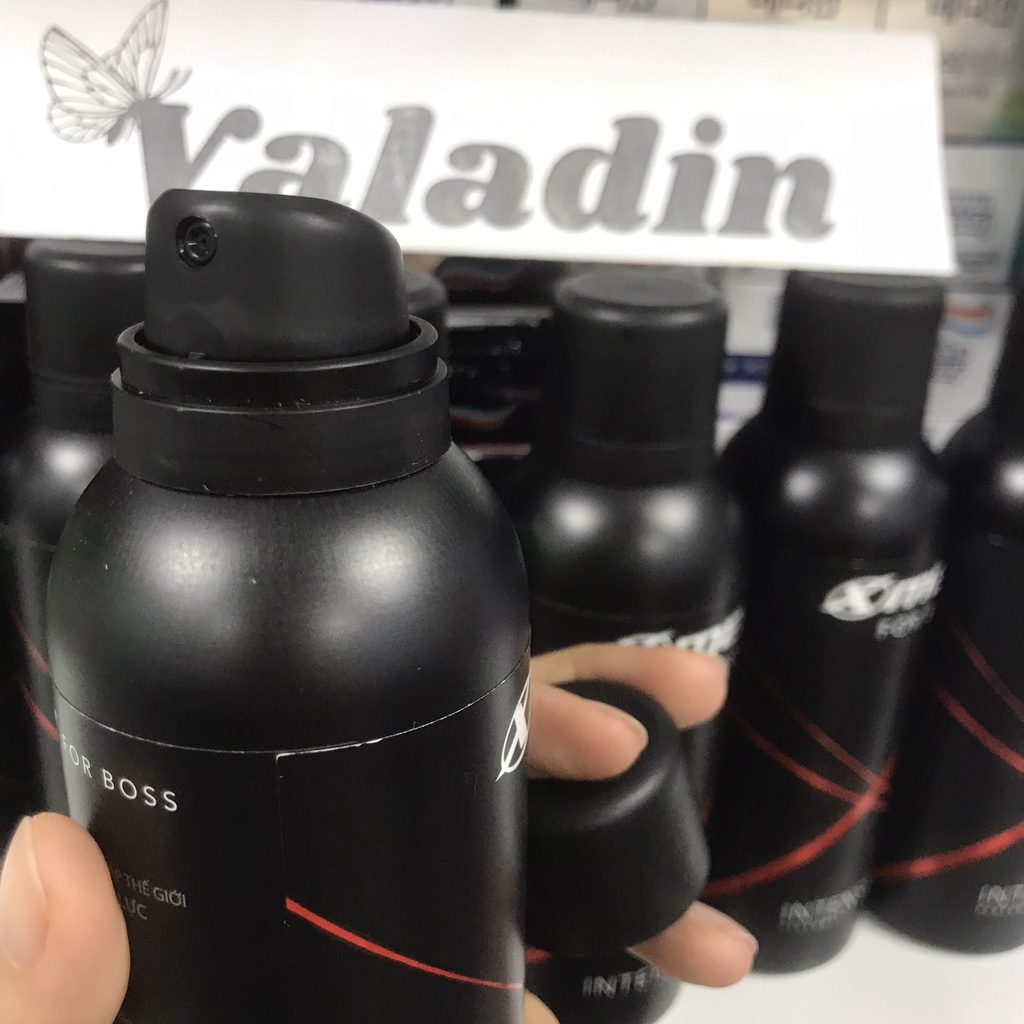 Xịt khử mùi nước hoa nam Xmen For Boss Intense 150ml / Sịt khử mùi nam X men