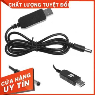Cáp chuyển từ usb dc 5v sang 12v - mất điện vẫn có wifi