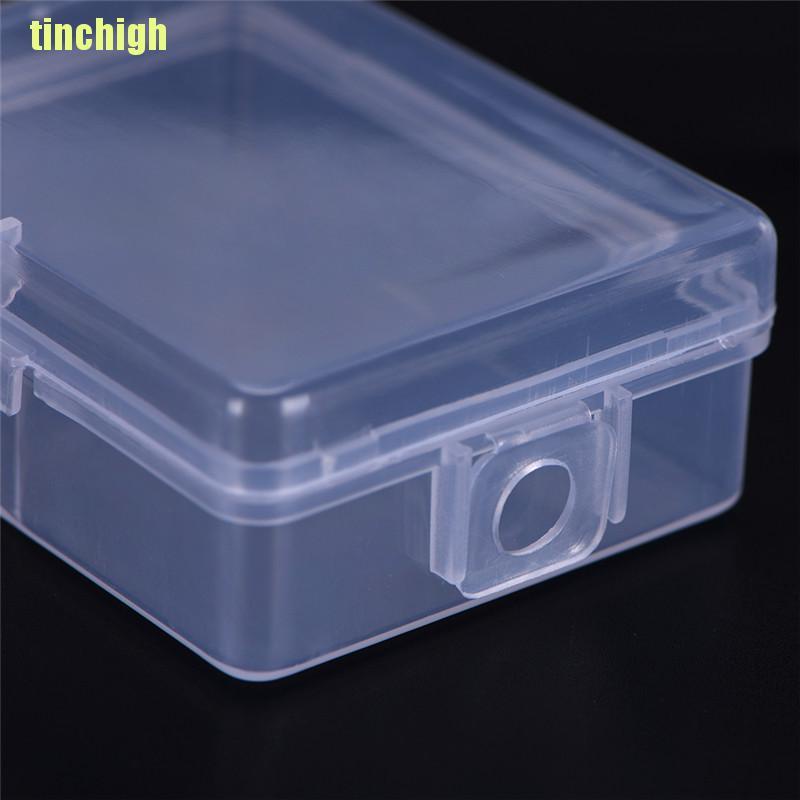 Bộ 2 Hộp Nhựa Trong Suốt Hình Vuông Đa Năng
