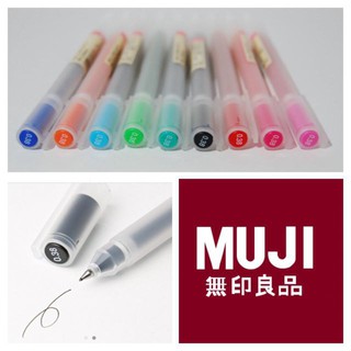 Bút Gel Muji Nhật - Ngòi 0.38/ 0.5 - Room17
