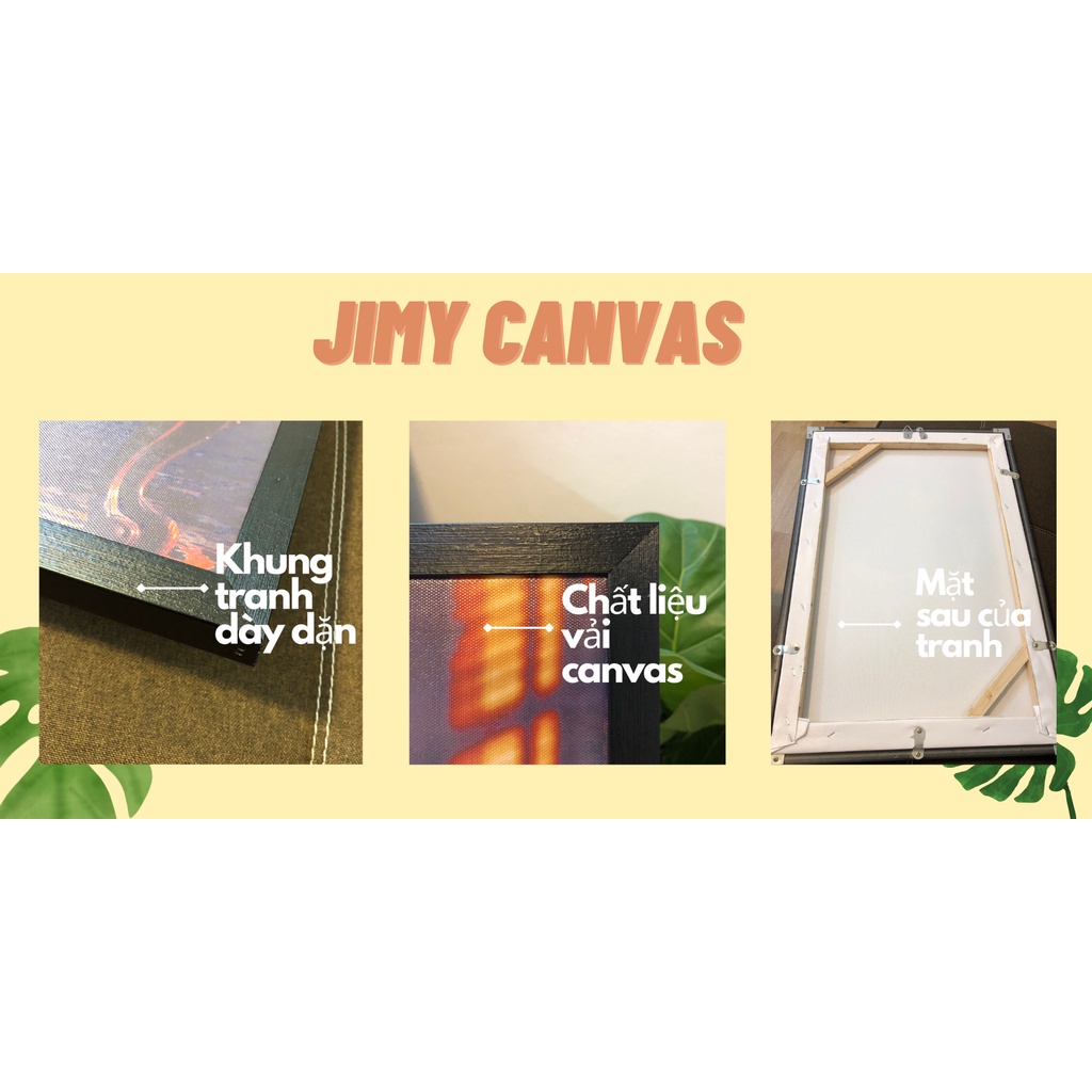 Tranh Boho Art Vintage Decor phòng ngủ phòng khách BH047 - Jimmycanvas
