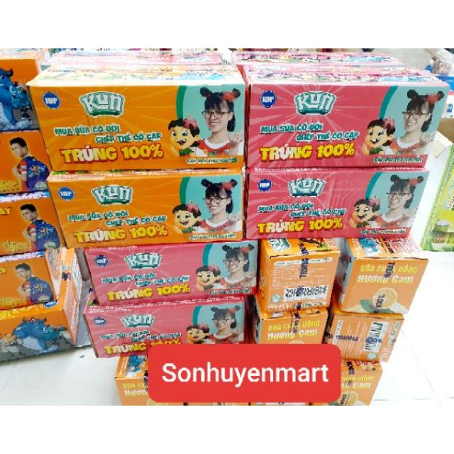 THÙNG SỮA KUN TÚI 24 GÓI 110ML