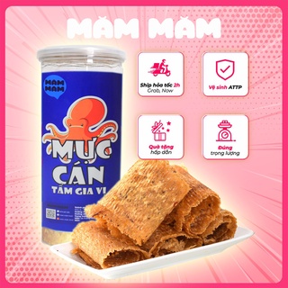 Mực cán tẩm vị 300g MămMăm cay vừa thơm ngon, ăn vặt Hà Nội đặc sản ba miền vừa ngon giá còn rẻ