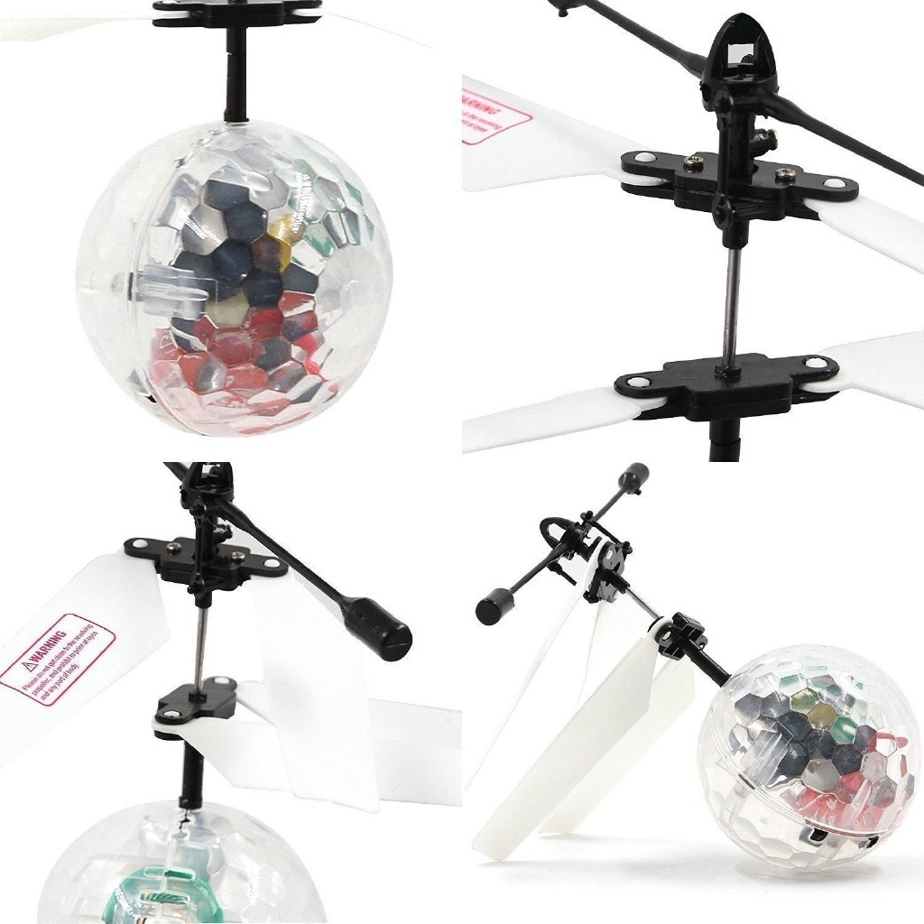 ✨Cổ Phiếu Sẵn Sàng✨ Đồ Chơi Quả Cầu Bay Điều Khiển Từ Xa Có Đèn Nhấp Nháy Điều Khiển Từ Xa