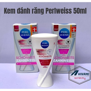 Kem đánh răng siêu sạch- trắng PERL WEISS- mùi thơm bạc hà nhẹ