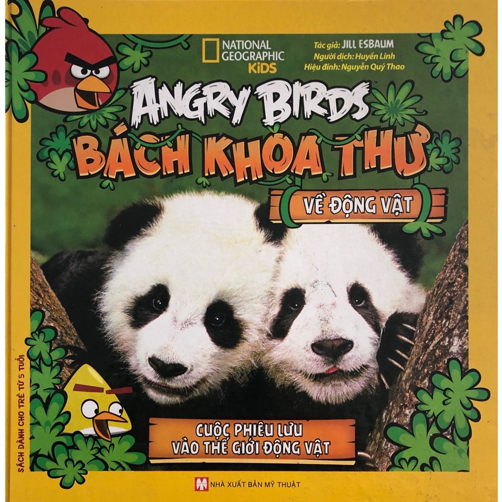 Sách - Angry Birds - Bách Khoa Thư Về Động Vật