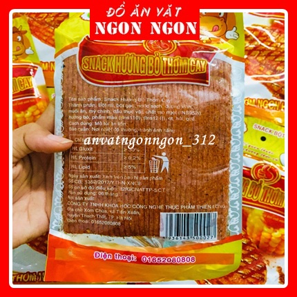 10 Snack Hương Bò Thơm Cay Đồ Ăn Vặt Cổng Trường Cực Hót