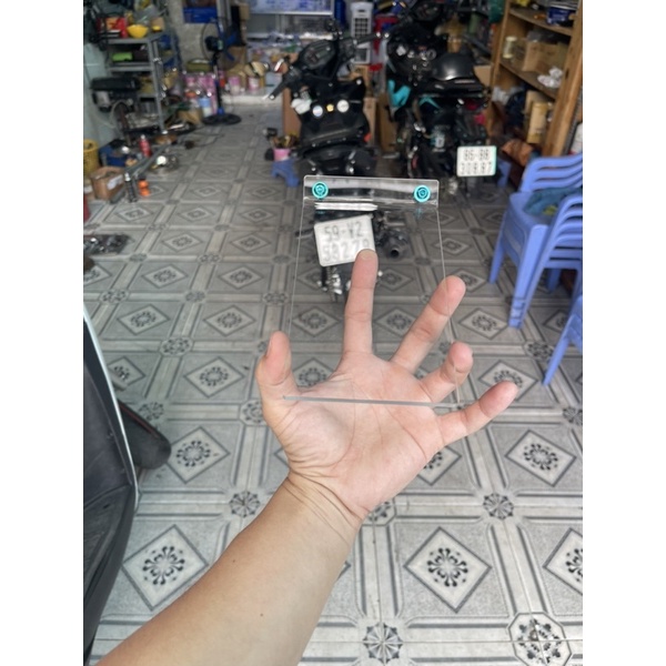 Mica dày 4mm uốn sẳn