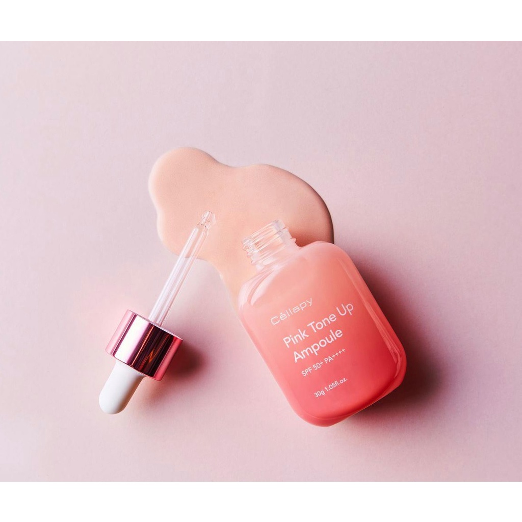 Serum Cellapy Pink Tone Up Ampoule SPF 50+ PA++++ 30g  Tinh chất "thần kỳ" 3IN1 |BNNStore