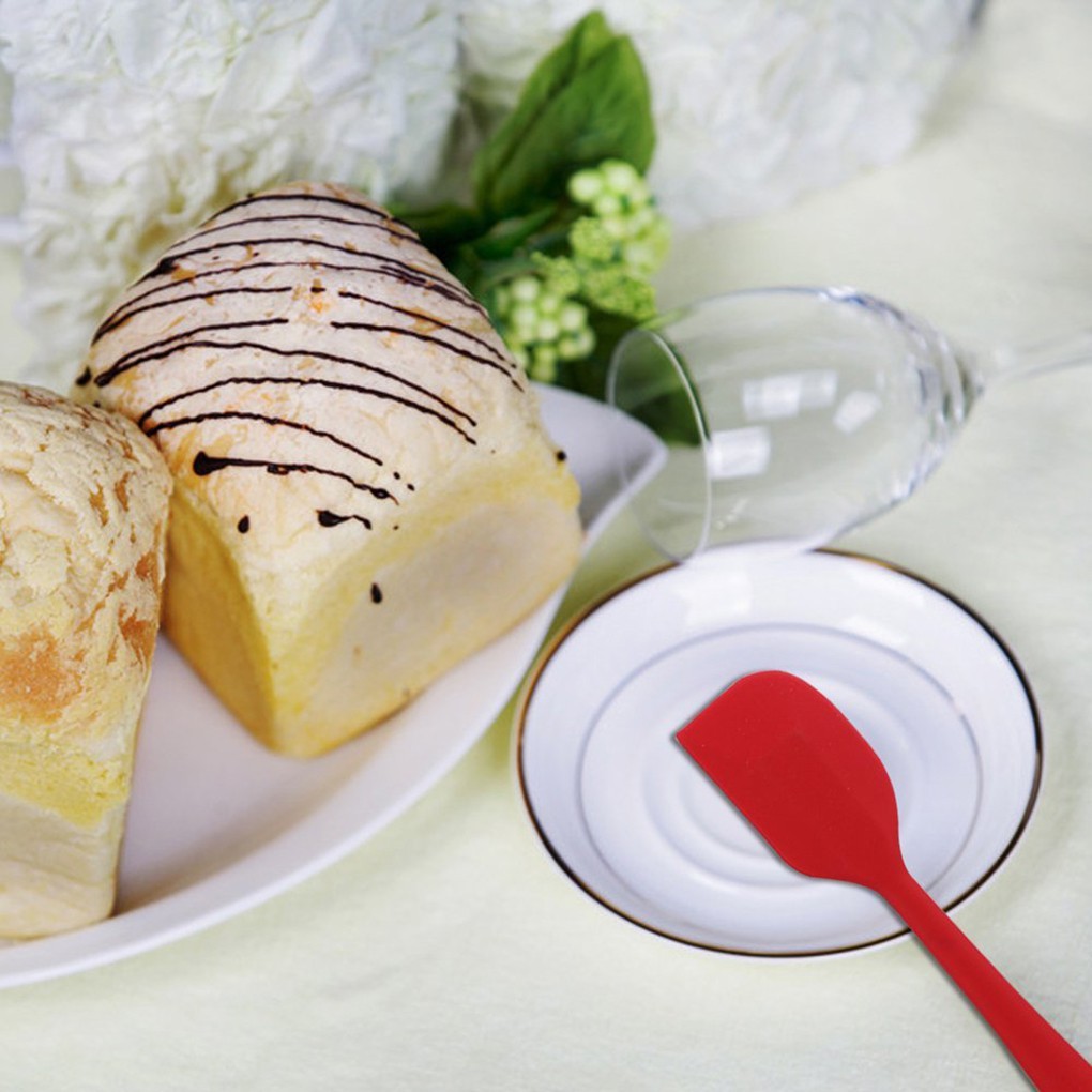 Set 3 dụng cụ vét bột + muỗng silicone làm bánh