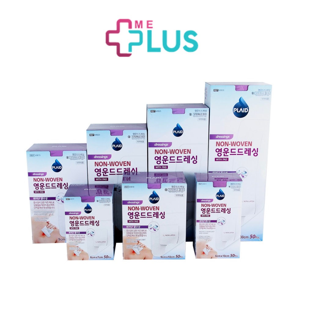 Băng Gạc Vô Trùng - Young Wound Dressing Hàn Quốc, Chứa Poly-net Thấm Hút Mủ Tốt, An Toàn Nhiều Kích Thước,
