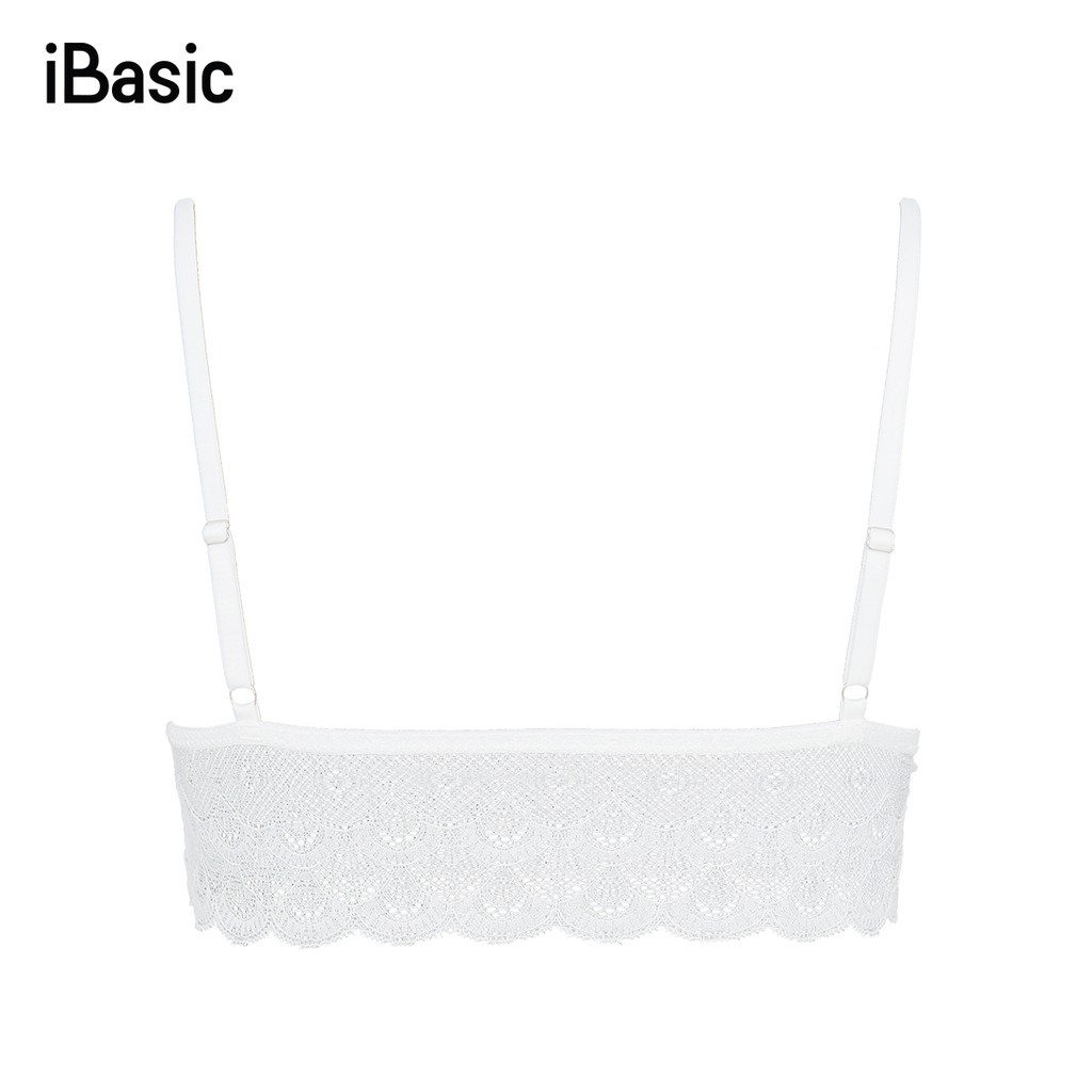 Áo bralette không gọng satin iBasic BRAY044