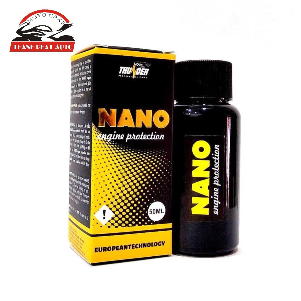 Phụ gia nhớt bảo vệ động cơ xe máy Thunder Nano Engine Protection 50ml