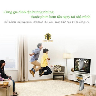 Cáp HDMI sang DVI Ugreen 30107 dài 3m cao cấp - Hapustore