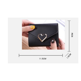 Ví nữ ngắn trái tim VN02