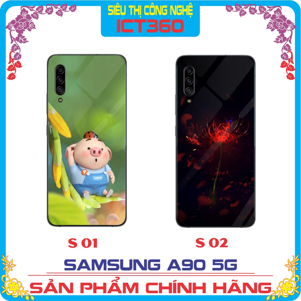 Ốp lưng kính SAMSUNG A90 5G - Nhận in ảnh theo yêu cầu