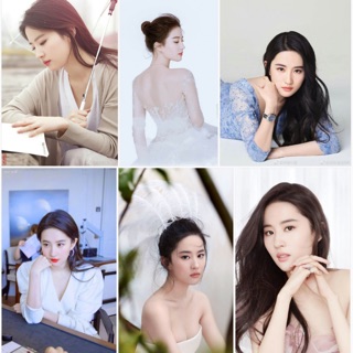 Poster khổ A4-A5-A6 Lưu Diệc Phi - Liu Yi Fei tự do chọn mẫu ( Mua 2 tặng 1 )