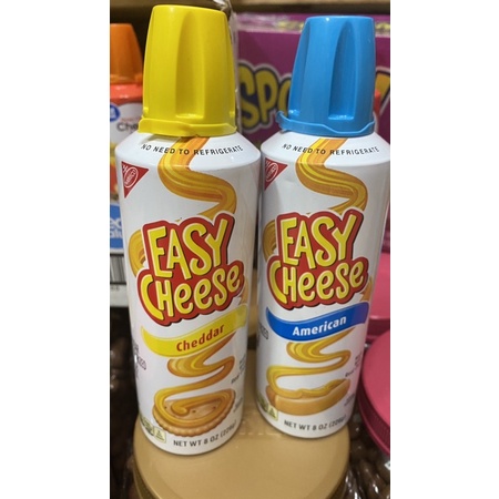 Chai phô mai xịt Easy Cheese của Nabisco Mỹ