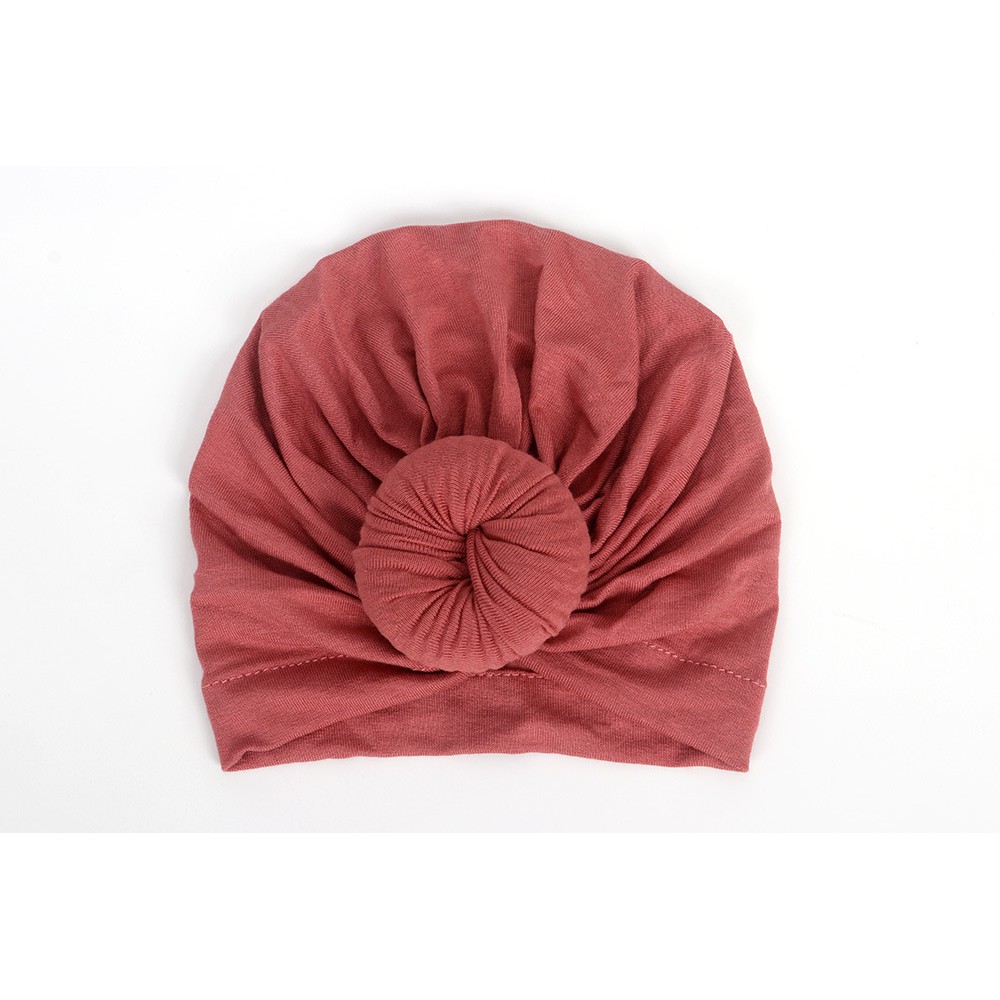 MŨ TURBAN COTTON CỦ TỎI SIÊU MỀM MỊN DÀNH CHO BÉ GÁI