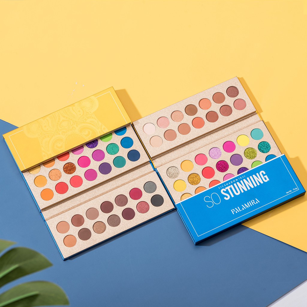 Bảng phấn mắt 63 màu BEAUTY GLAZED không thấm nước, bền màu và dễ lên màu | BigBuy360 - bigbuy360.vn