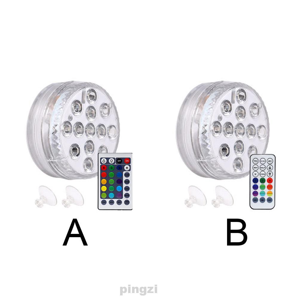 Đèn Led Chống Thấm Nước Vỏ Pc Kèm Điều Khiển Từ Xa Tiện Dụng Cho Sân Vườn