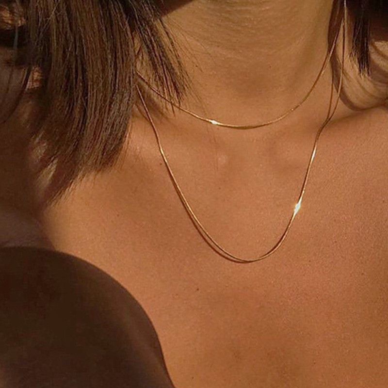 Vòng cổ choker hình rắn phong cách cổ điển dành cho nam