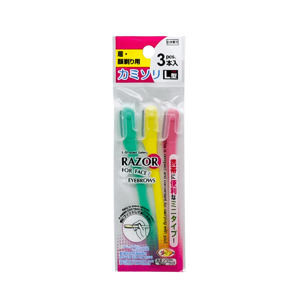 Daiso Bộ 03 Dao cạo lông mày