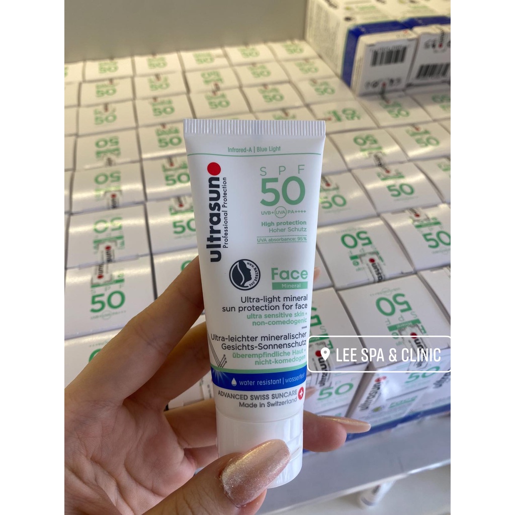 ULTRASUN FACE MINERAL SPF50 PA++++ - Kem Chống Nắng Khoáng Chất Chống 4 Loại Tia Có Hại